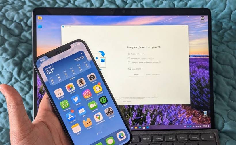Microsoft is Experimenting with iPhone Integration on Windows 11
